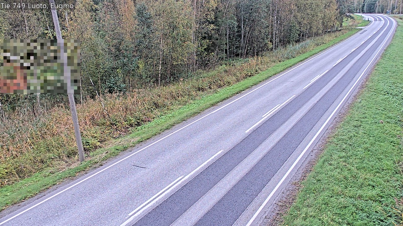 Kelikamerat Kuva Tie 749 Luoto, Eugmo, Luoto, Pohjanmaa