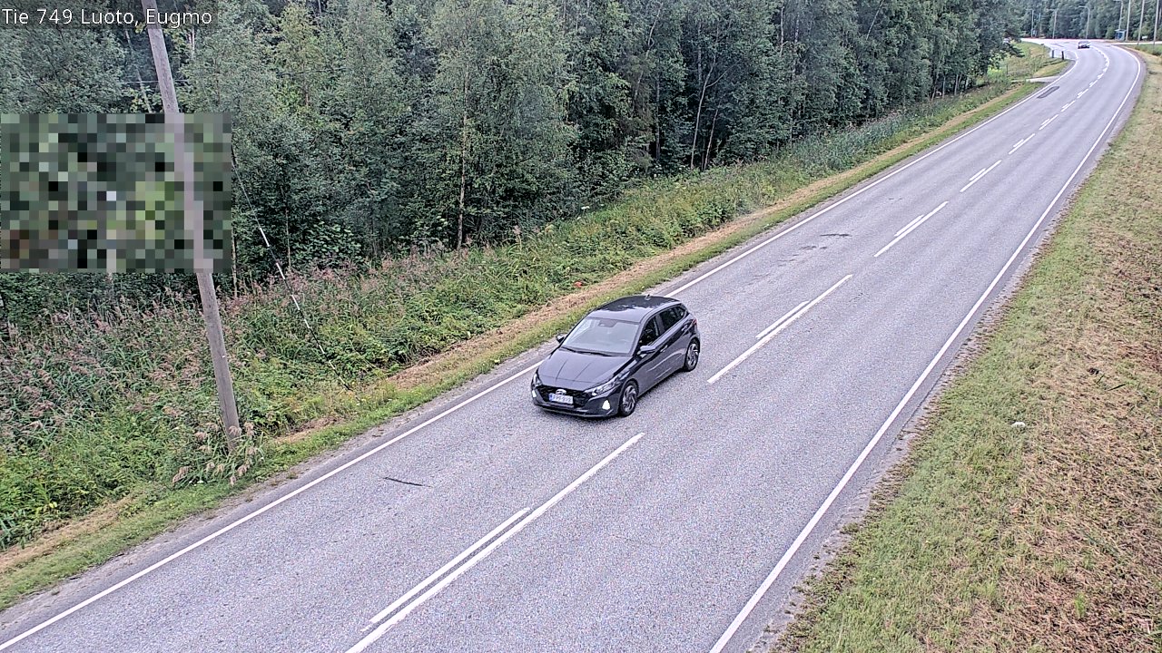 Weather Camera Image Väg 749 Larsmo, Eugmo, Luoto, Pohjanmaa