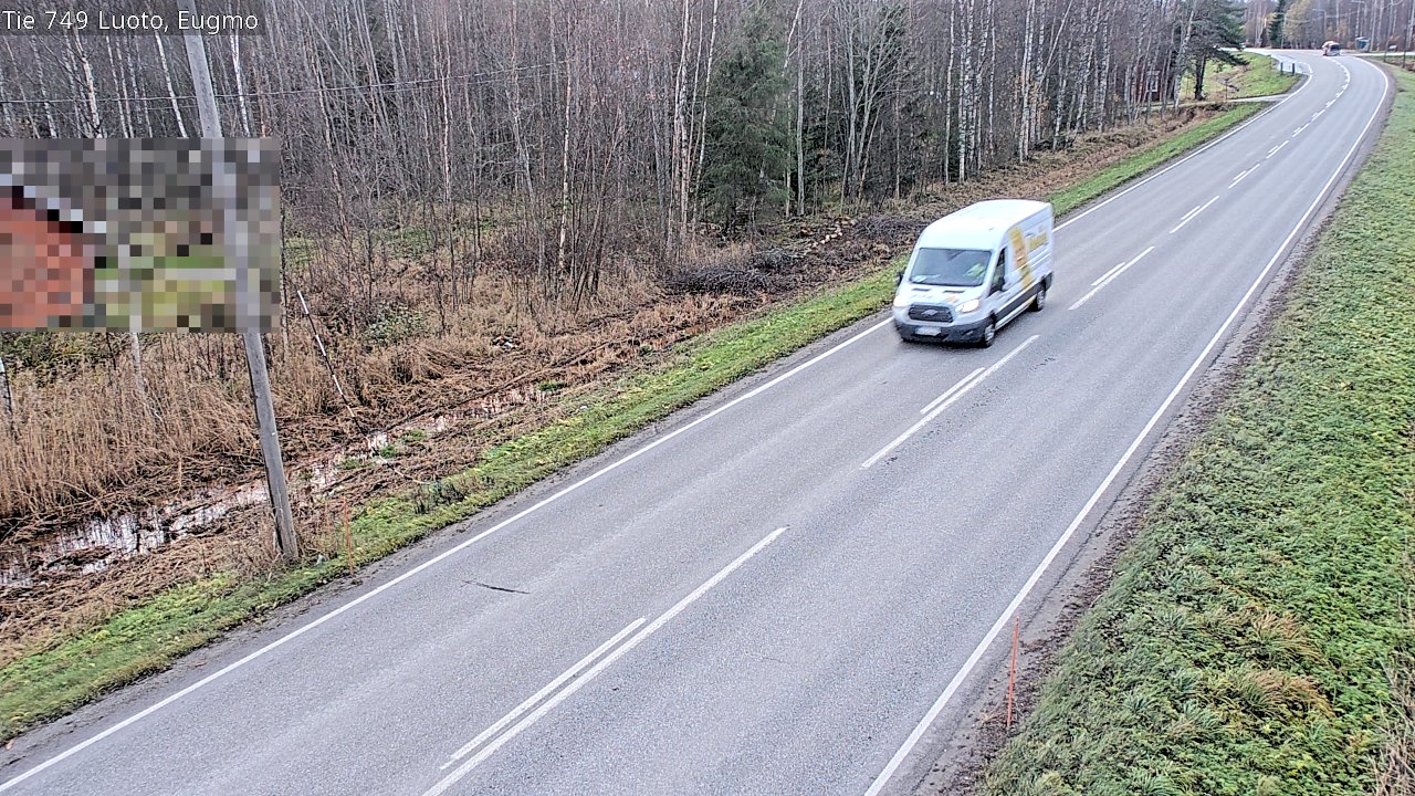 Kelikamerat Kuva Tie 749 Luoto, Eugmo, Luoto, Pohjanmaa