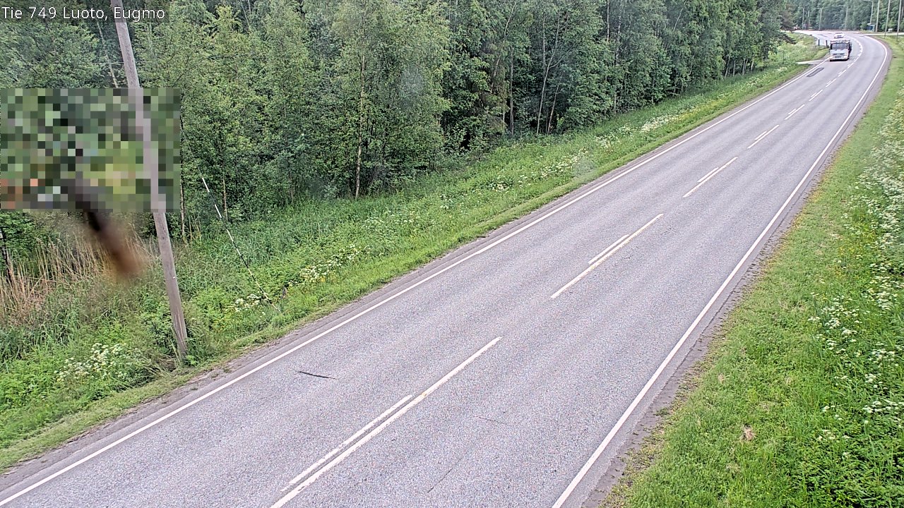 Kelikamerat Kuva Tie 749 Luoto, Eugmo, Luoto, Pohjanmaa