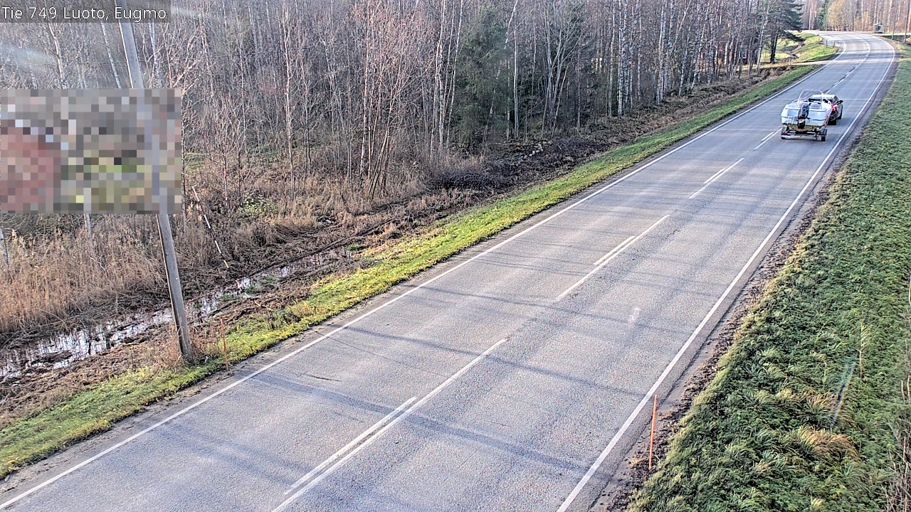 Kelikamerat Kuva Tie 749 Luoto, Eugmo, Luoto, Pohjanmaa