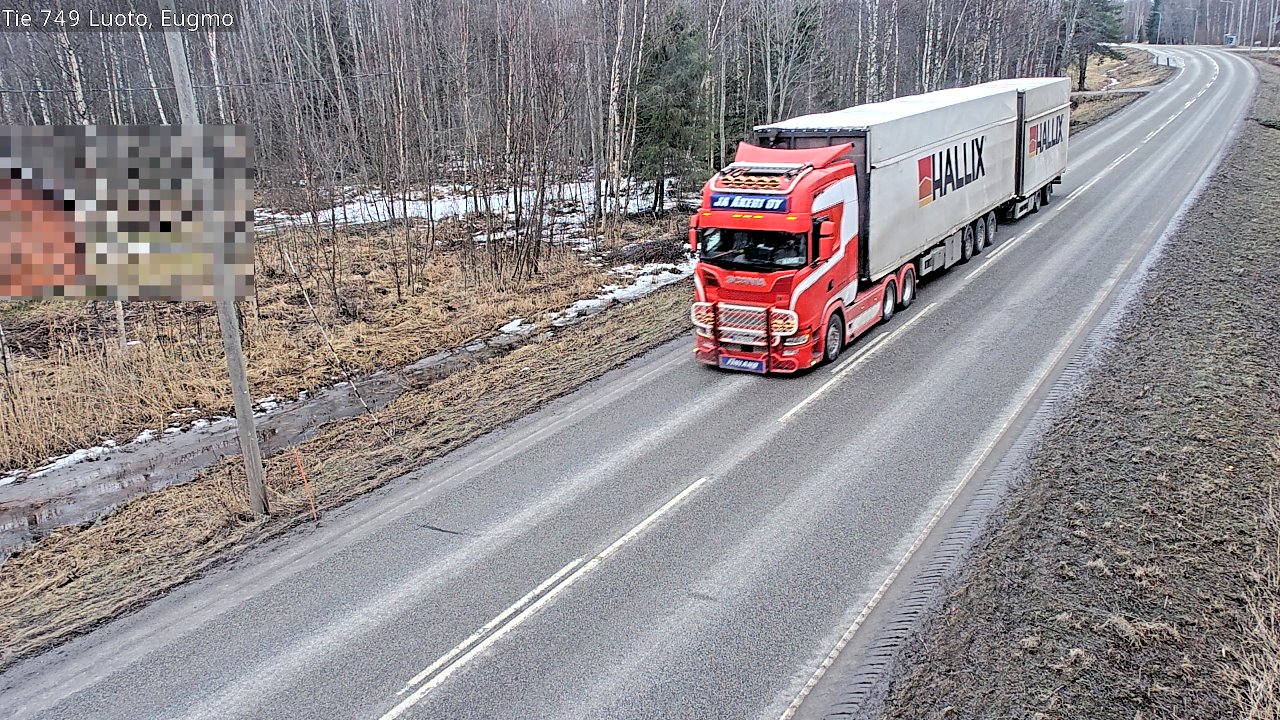 Kelikamerat Kuva Tie 749 Luoto, Eugmo, Luoto, Pohjanmaa