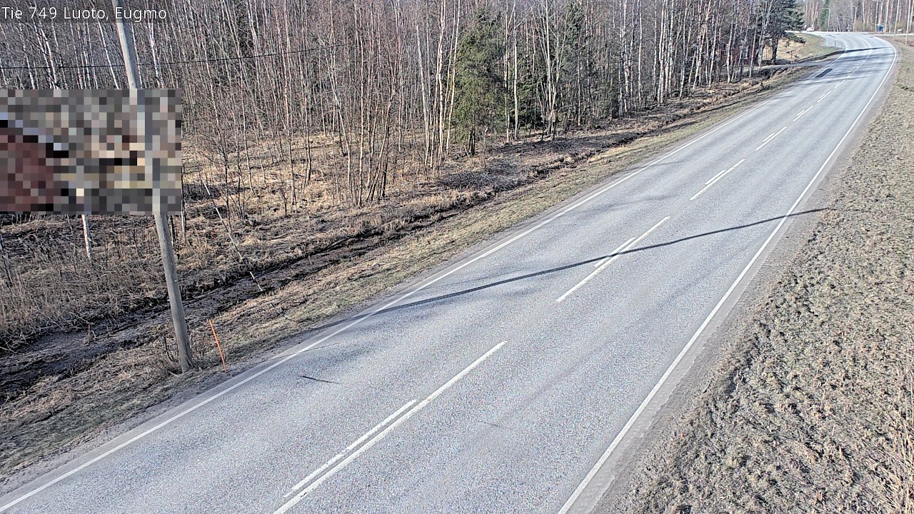 Kelikamerat Kuva Tie 749 Luoto, Eugmo, Luoto, Pohjanmaa