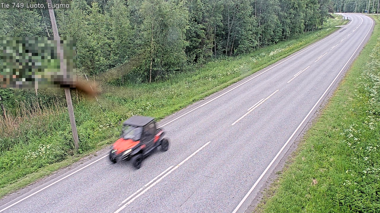 Kelikamerat Kuva Tie 749 Luoto, Eugmo, Luoto, Pohjanmaa