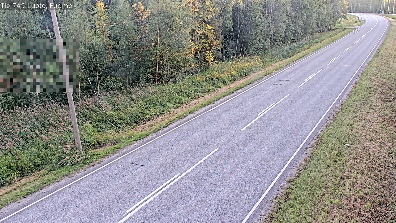 Kelikamerat Kuva Tie 749 Luoto, Eugmo, Luoto, Pohjanmaa