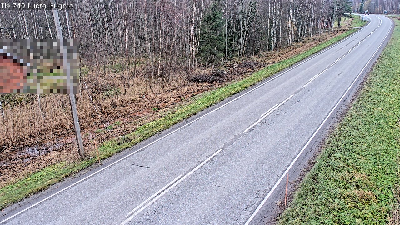 Kelikamerat Kuva Tie 749 Luoto, Eugmo, Luoto, Pohjanmaa