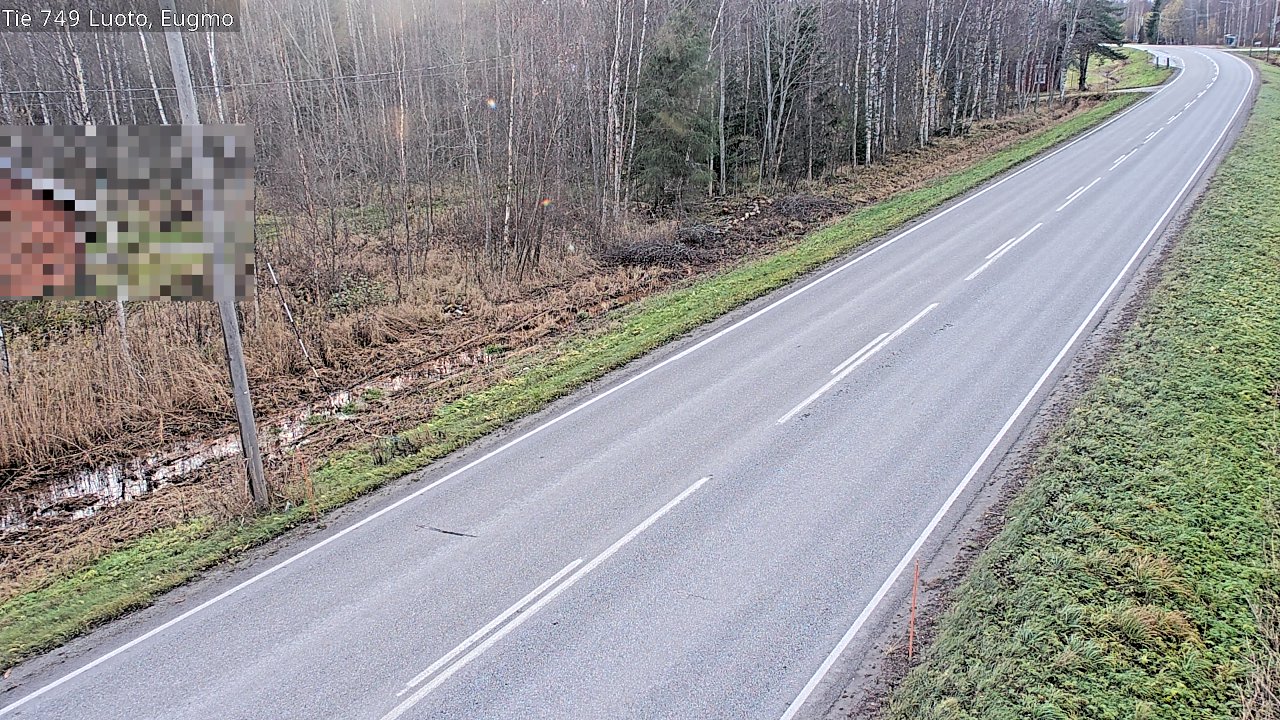 Kelikamerat Kuva Tie 749 Luoto, Eugmo, Luoto, Pohjanmaa