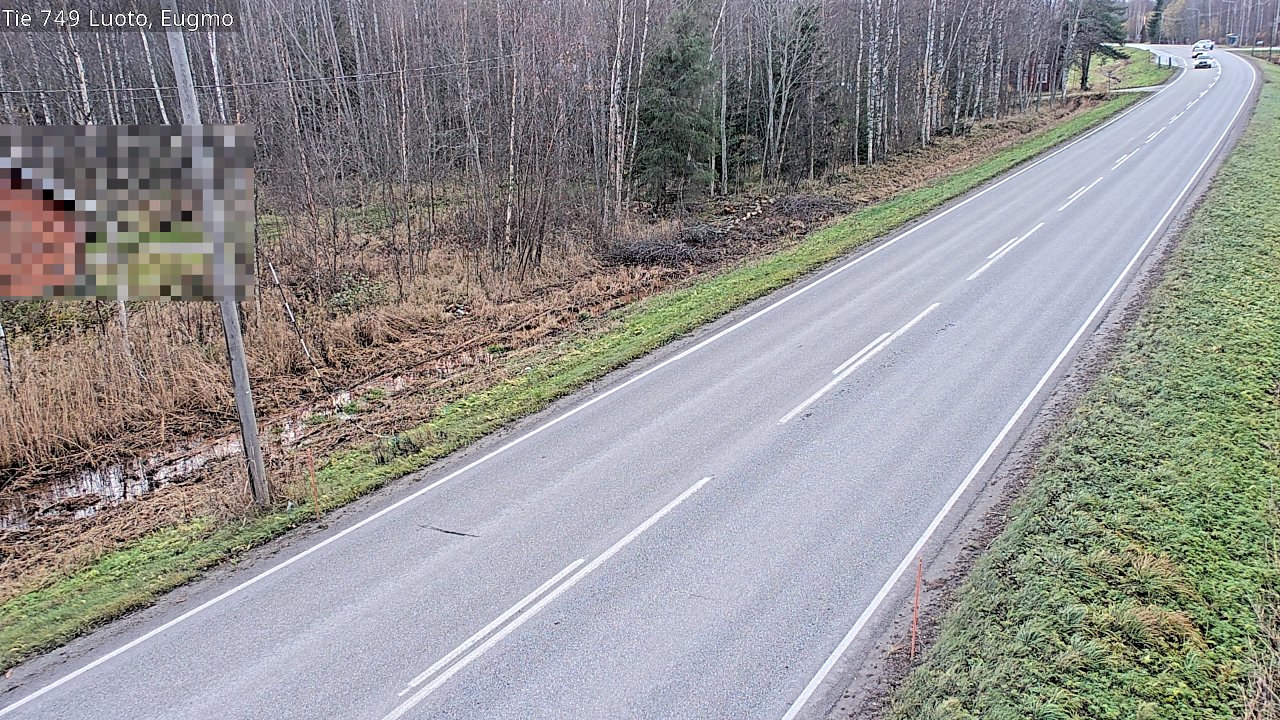 Kelikamerat Kuva Tie 749 Luoto, Eugmo, Luoto, Pohjanmaa