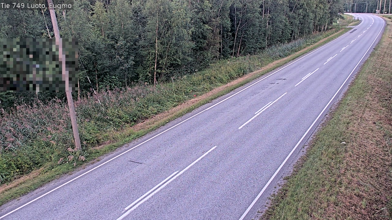 Weather Camera Image Väg 749 Larsmo, Eugmo, Luoto, Pohjanmaa