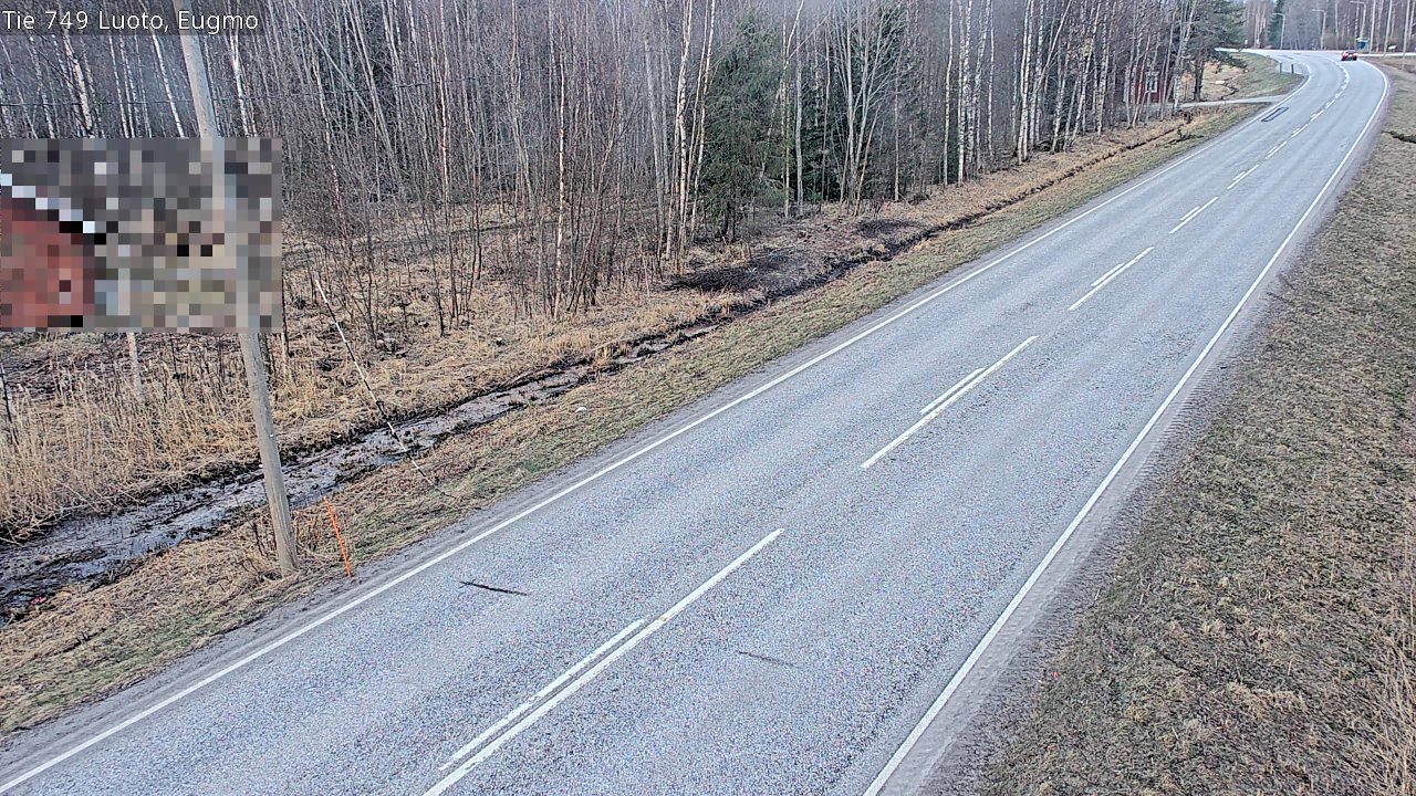 Weather Camera Image Väg 749 Larsmo, Eugmo, Luoto, Pohjanmaa