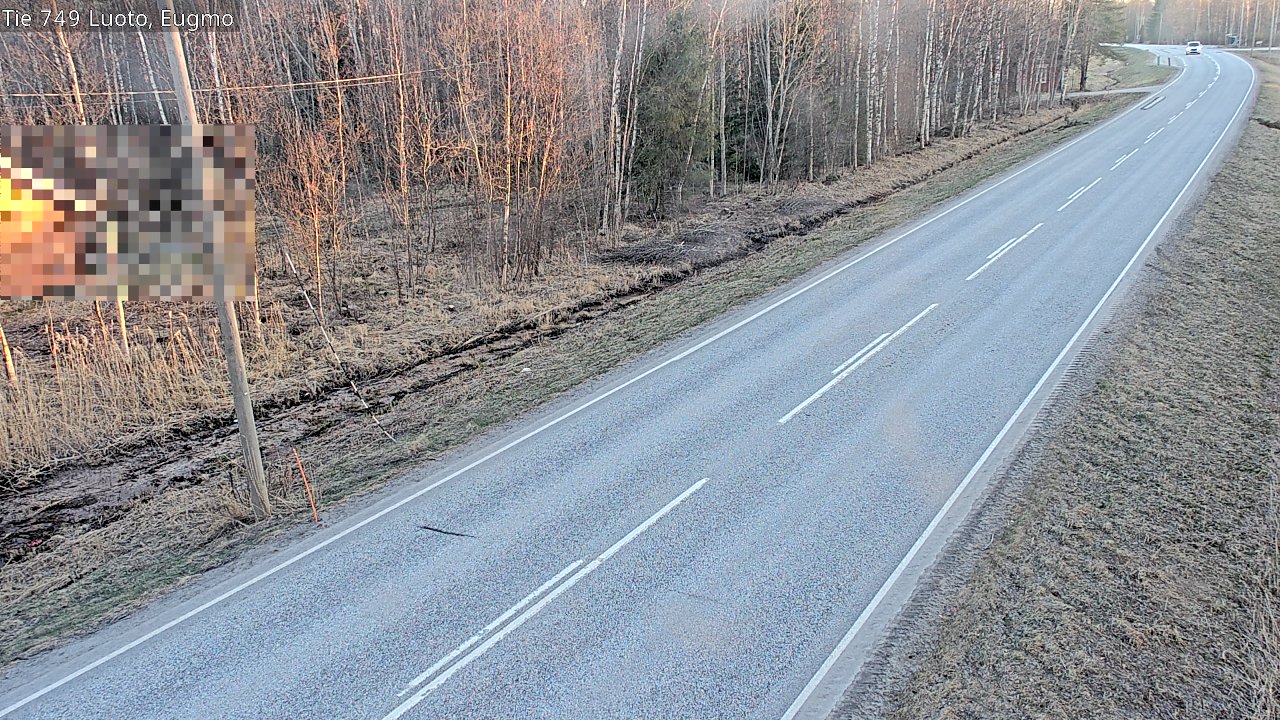 Kelikamerat Kuva Tie 749 Luoto, Eugmo, Luoto, Pohjanmaa