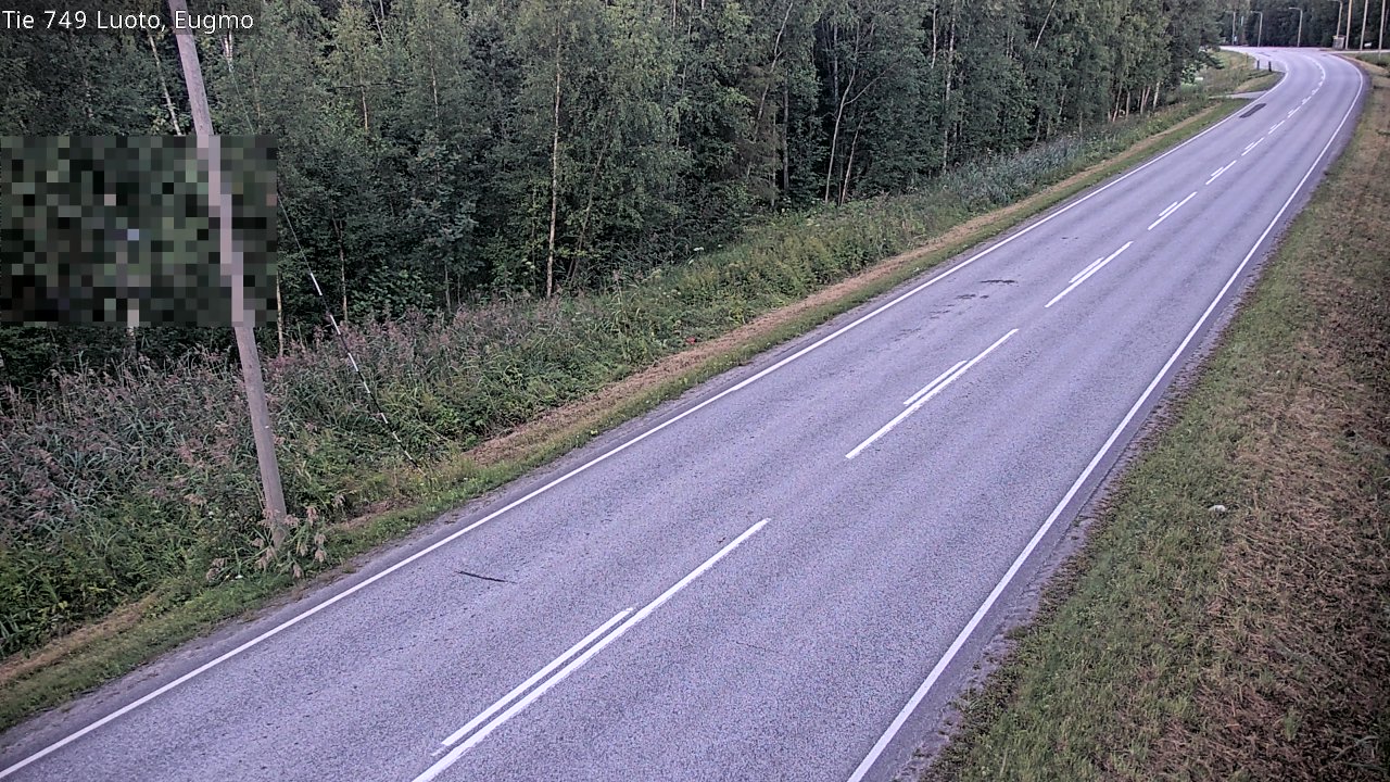 Kelikamerat Kuva Tie 749 Luoto, Eugmo, Luoto, Pohjanmaa