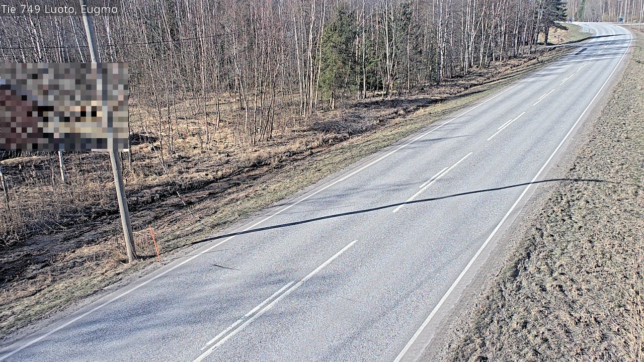 Weather Camera Image Väg 749 Larsmo, Eugmo, Luoto, Pohjanmaa
