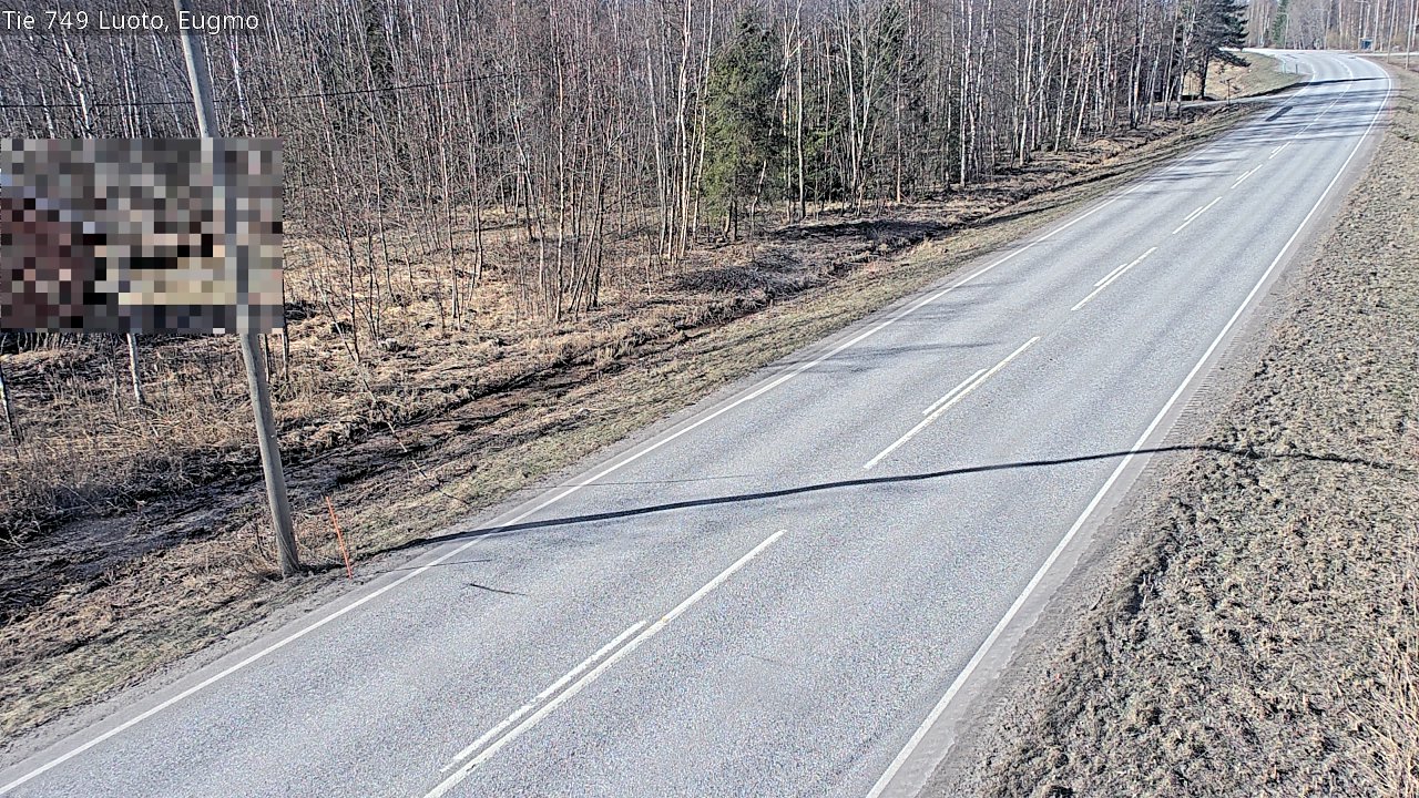 Kelikamerat Kuva Tie 749 Luoto, Eugmo, Luoto, Pohjanmaa