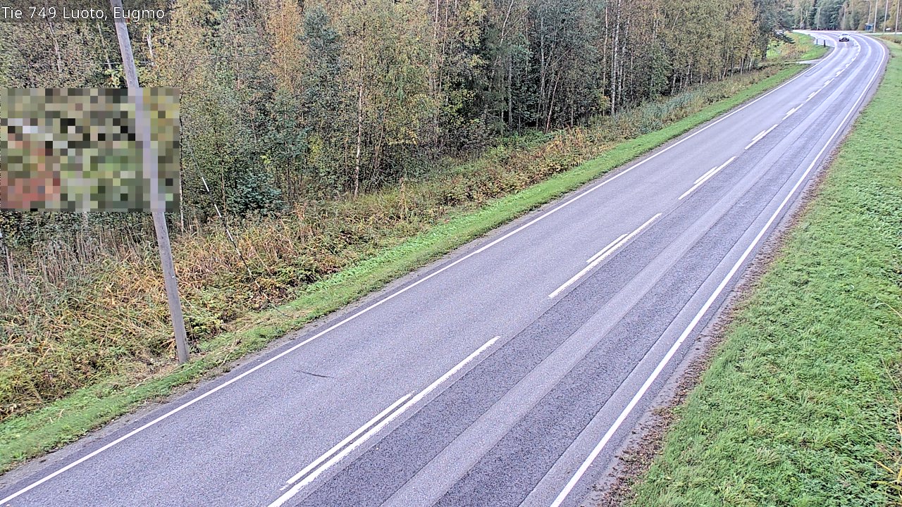 Kelikamerat Kuva Tie 749 Luoto, Eugmo, Luoto, Pohjanmaa