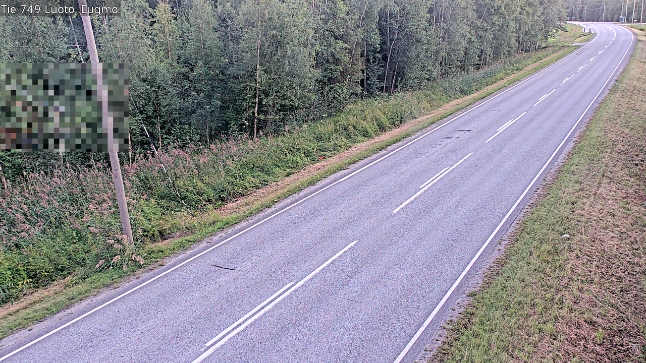 Kelikamerat Kuva Tie 749 Luoto, Eugmo, Luoto, Pohjanmaa