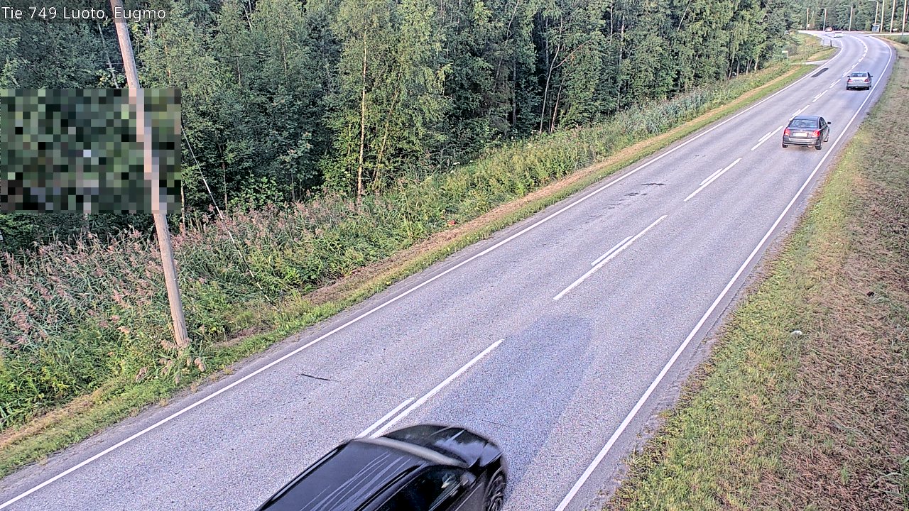 Weather Camera Image Väg 749 Larsmo, Eugmo, Luoto, Pohjanmaa