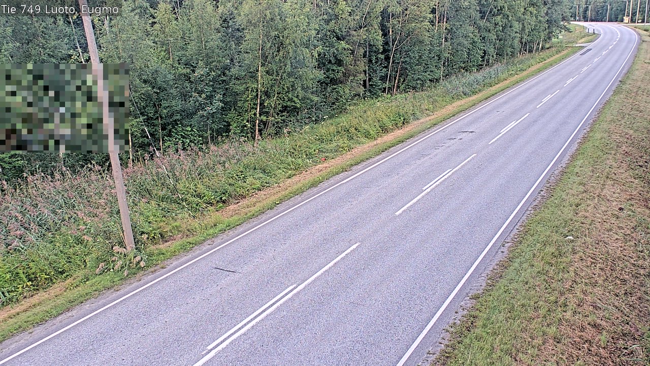 Weather Camera Image Väg 749 Larsmo, Eugmo, Luoto, Pohjanmaa