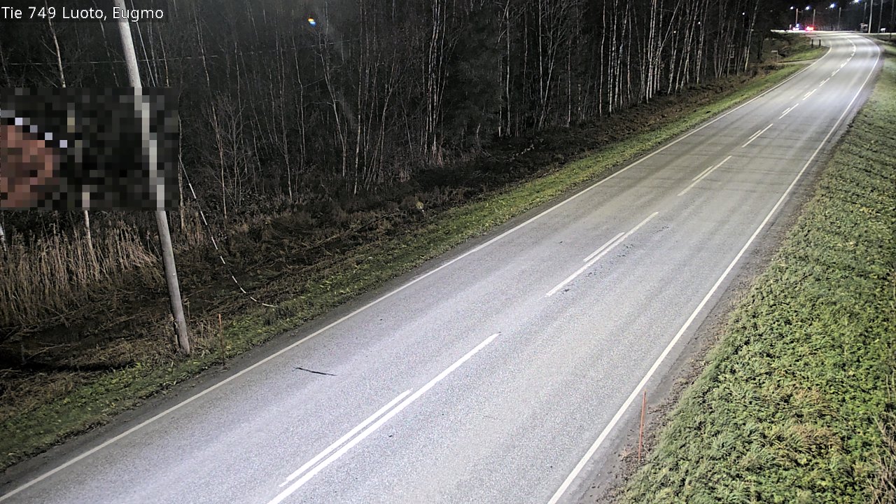 Weather Camera Image Väg 749 Larsmo, Eugmo, Luoto, Pohjanmaa