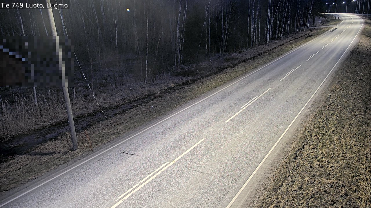 Weather Camera Image Väg 749 Larsmo, Eugmo, Luoto, Pohjanmaa