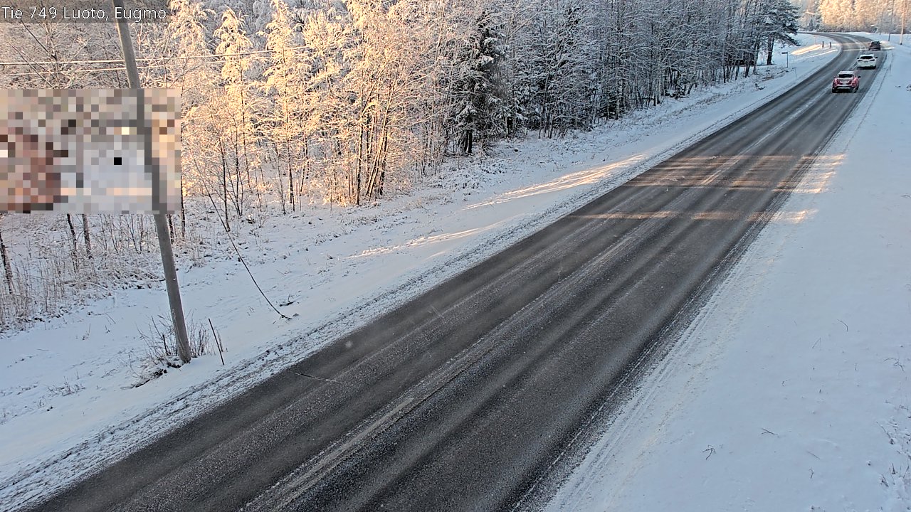 Weather Camera Image Road 749 Luoto, Eugmo, Luoto, Pohjanmaa