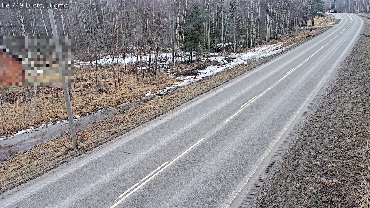 Kelikamerat Kuva Tie 749 Luoto, Eugmo, Luoto, Pohjanmaa