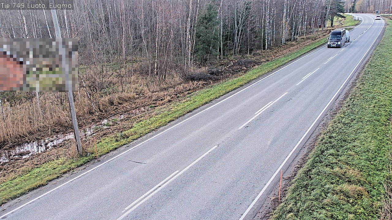 Kelikamerat Kuva Tie 749 Luoto, Eugmo, Luoto, Pohjanmaa