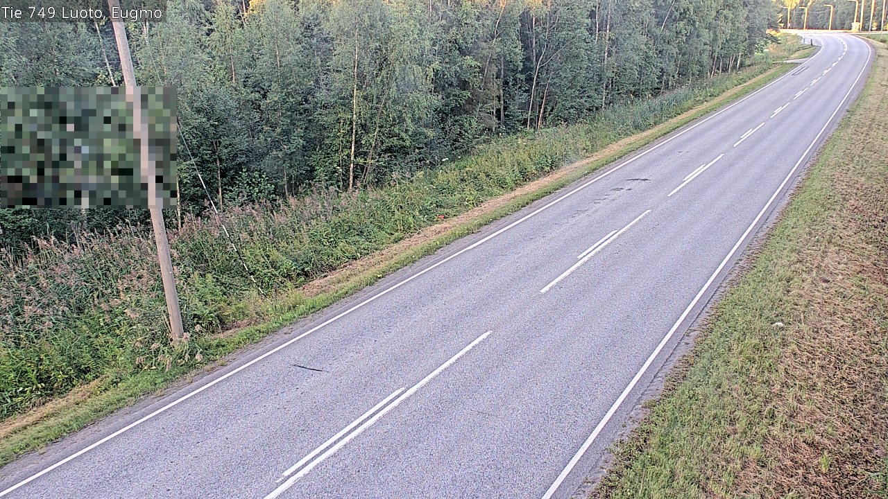 Kelikamerat Kuva Tie 749 Luoto, Eugmo, Luoto, Pohjanmaa