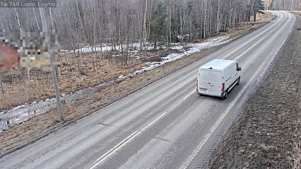 Weather Camera Image Road 749 Luoto, Eugmo, Luoto, Pohjanmaa