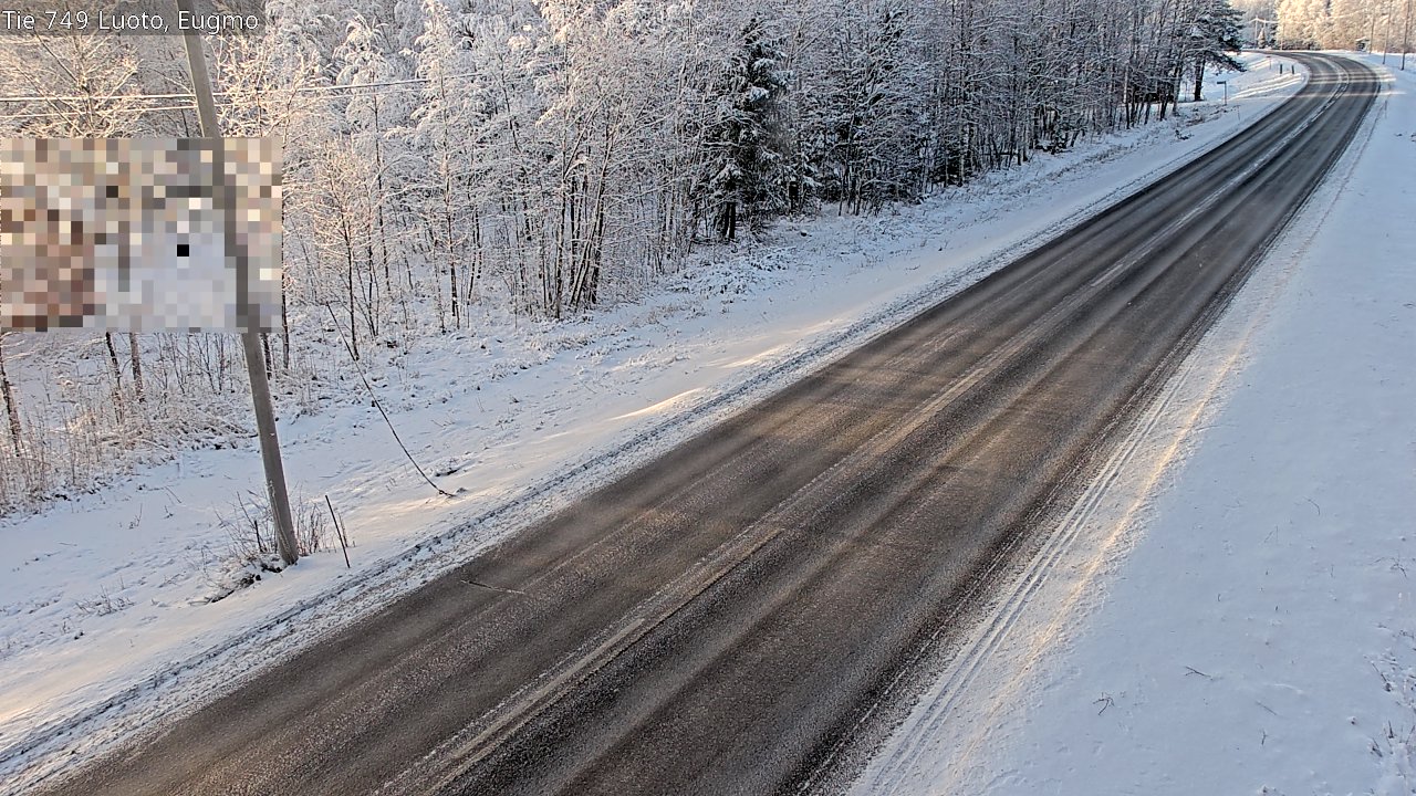 Weather Camera Image Road 749 Luoto, Eugmo, Luoto, Pohjanmaa