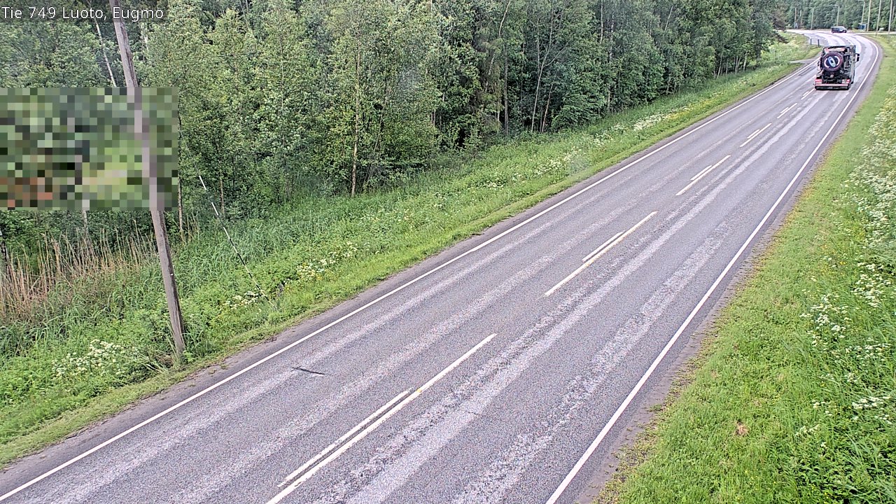 Weather Camera Image Väg 749 Larsmo, Eugmo, Luoto, Pohjanmaa