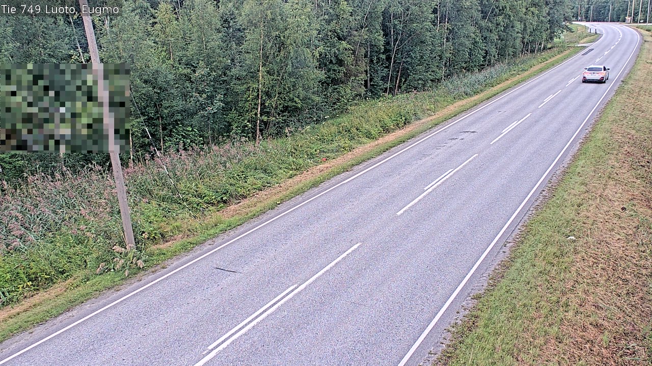 Weather Camera Image Väg 749 Larsmo, Eugmo, Luoto, Pohjanmaa