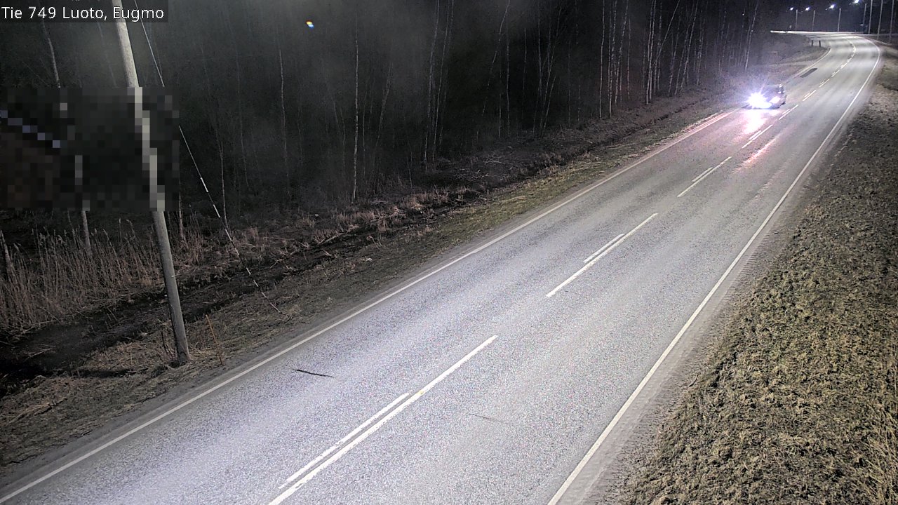 Weather Camera Image Väg 749 Larsmo, Eugmo, Luoto, Pohjanmaa