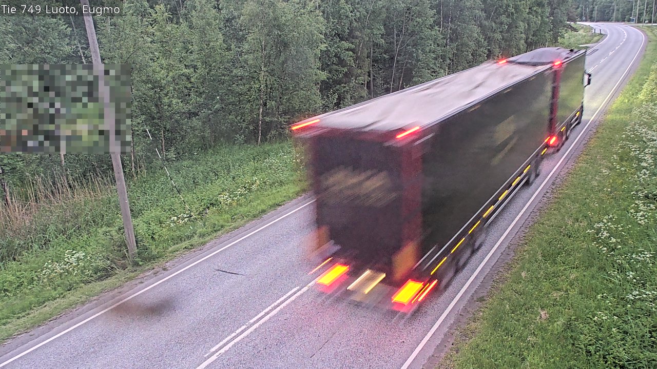 Kelikamerat Kuva Tie 749 Luoto, Eugmo, Luoto, Pohjanmaa