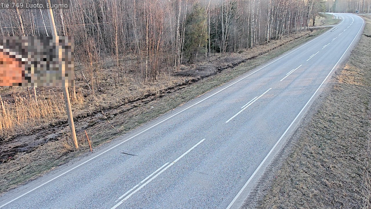 Kelikamerat Kuva Tie 749 Luoto, Eugmo, Luoto, Pohjanmaa