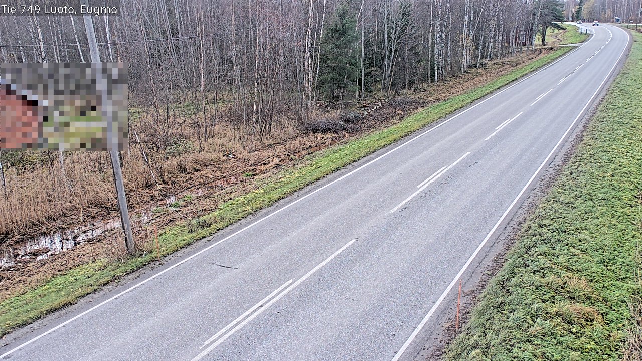 Kelikamerat Kuva Tie 749 Luoto, Eugmo, Luoto, Pohjanmaa