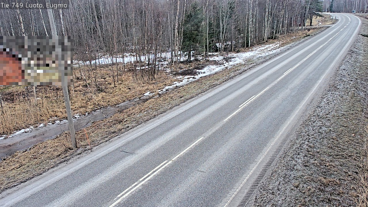 Kelikamerat Kuva Tie 749 Luoto, Eugmo, Luoto, Pohjanmaa