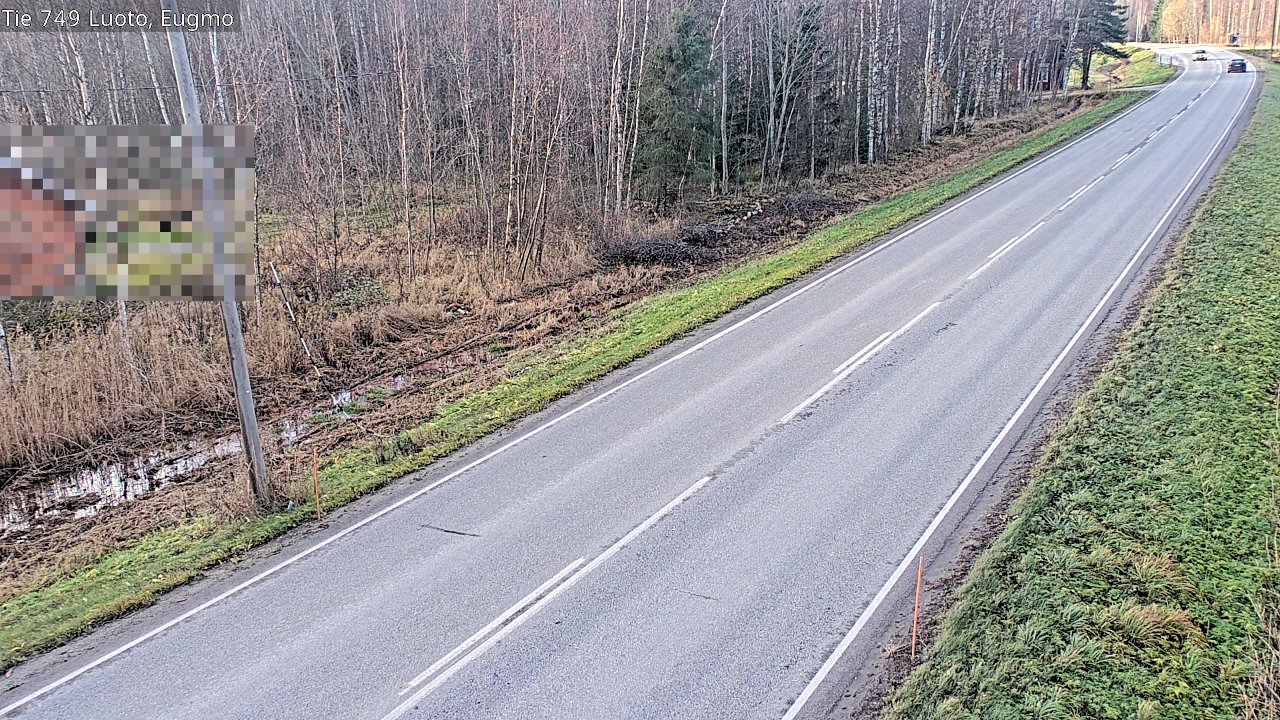 Kelikamerat Kuva Tie 749 Luoto, Eugmo, Luoto, Pohjanmaa