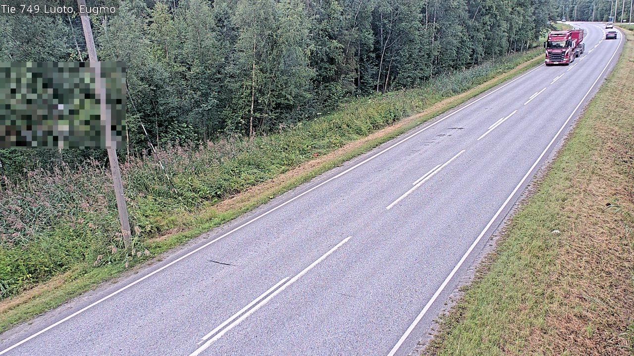 Weather Camera Image Väg 749 Larsmo, Eugmo, Luoto, Pohjanmaa