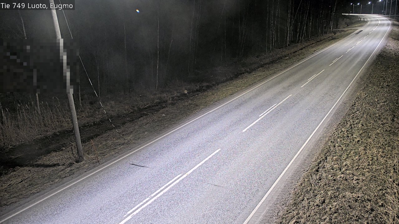 Weather Camera Image Väg 749 Larsmo, Eugmo, Luoto, Pohjanmaa