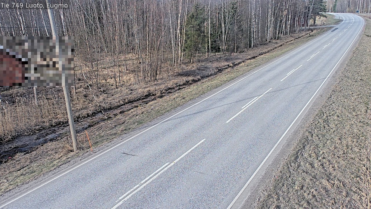 Weather Camera Image Väg 749 Larsmo, Eugmo, Luoto, Pohjanmaa