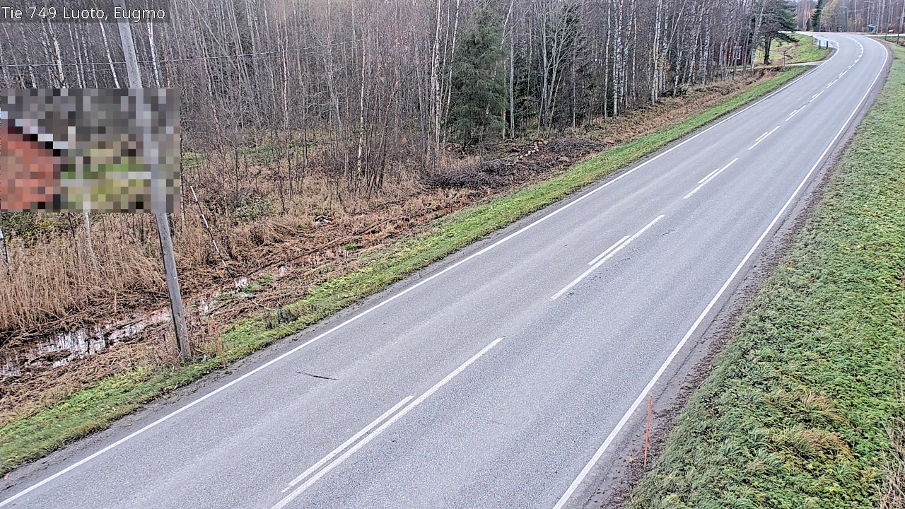 Kelikamerat Kuva Tie 749 Luoto, Eugmo, Luoto, Pohjanmaa