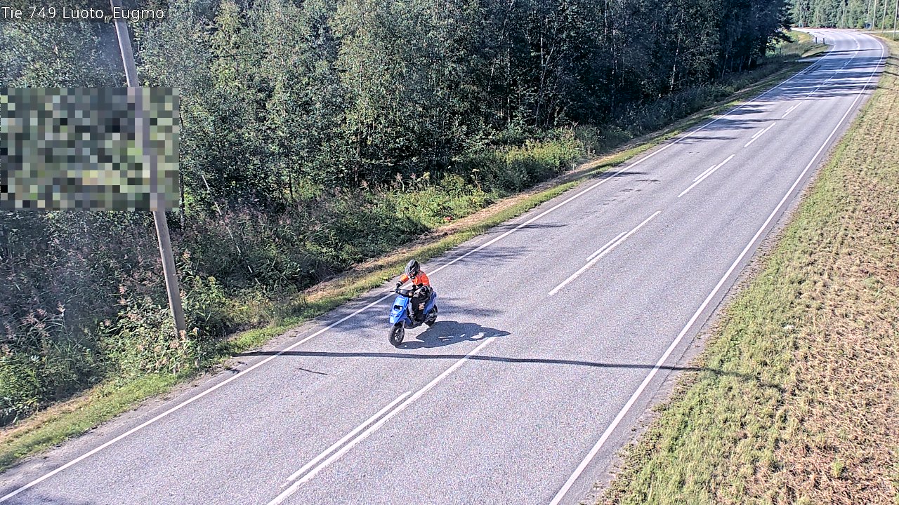 Kelikamerat Kuva Tie 749 Luoto, Eugmo, Luoto, Pohjanmaa