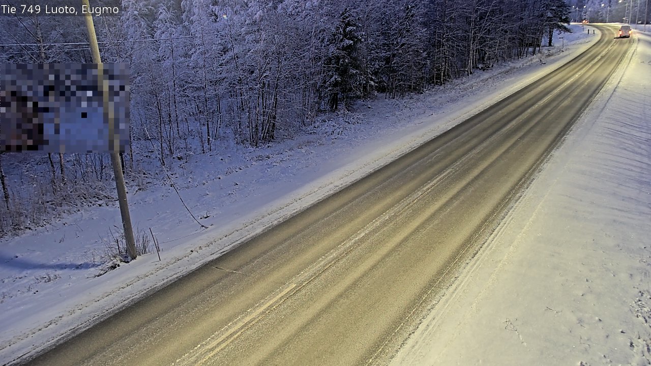 Kelikamerat Kuva Tie 749 Luoto, Eugmo, Luoto, Pohjanmaa