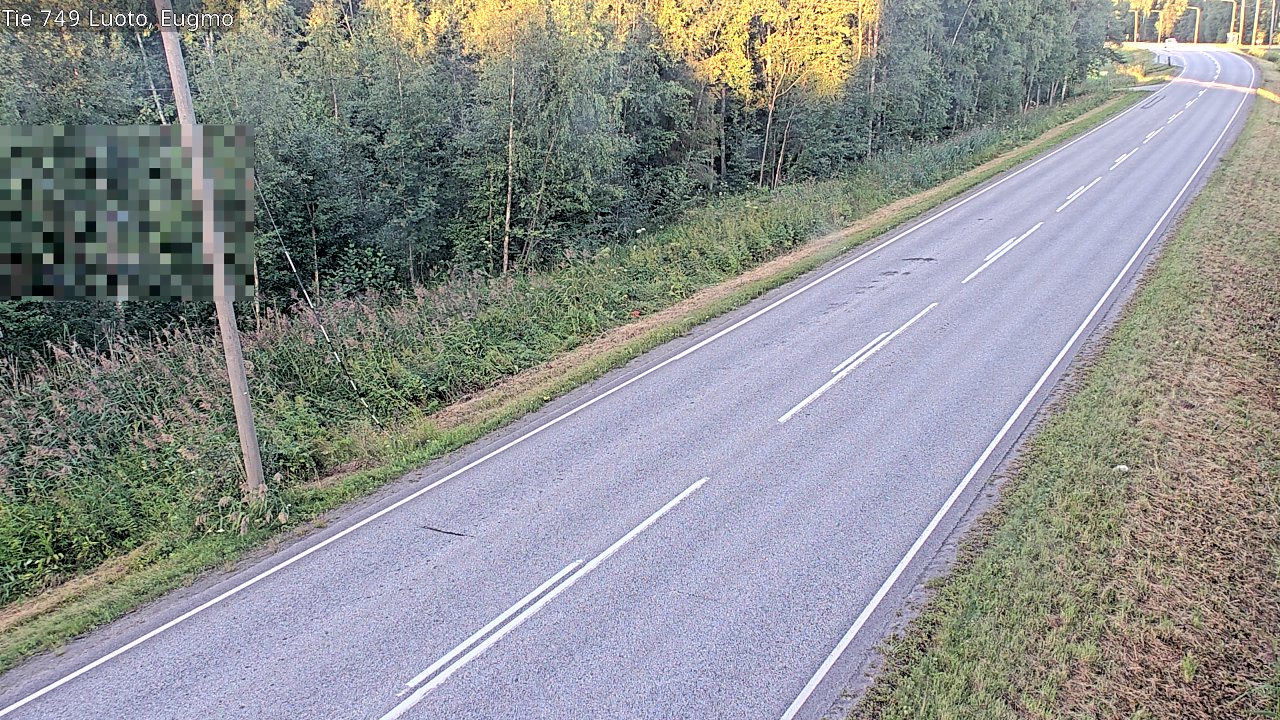 Kelikamerat Kuva Tie 749 Luoto, Eugmo, Luoto, Pohjanmaa