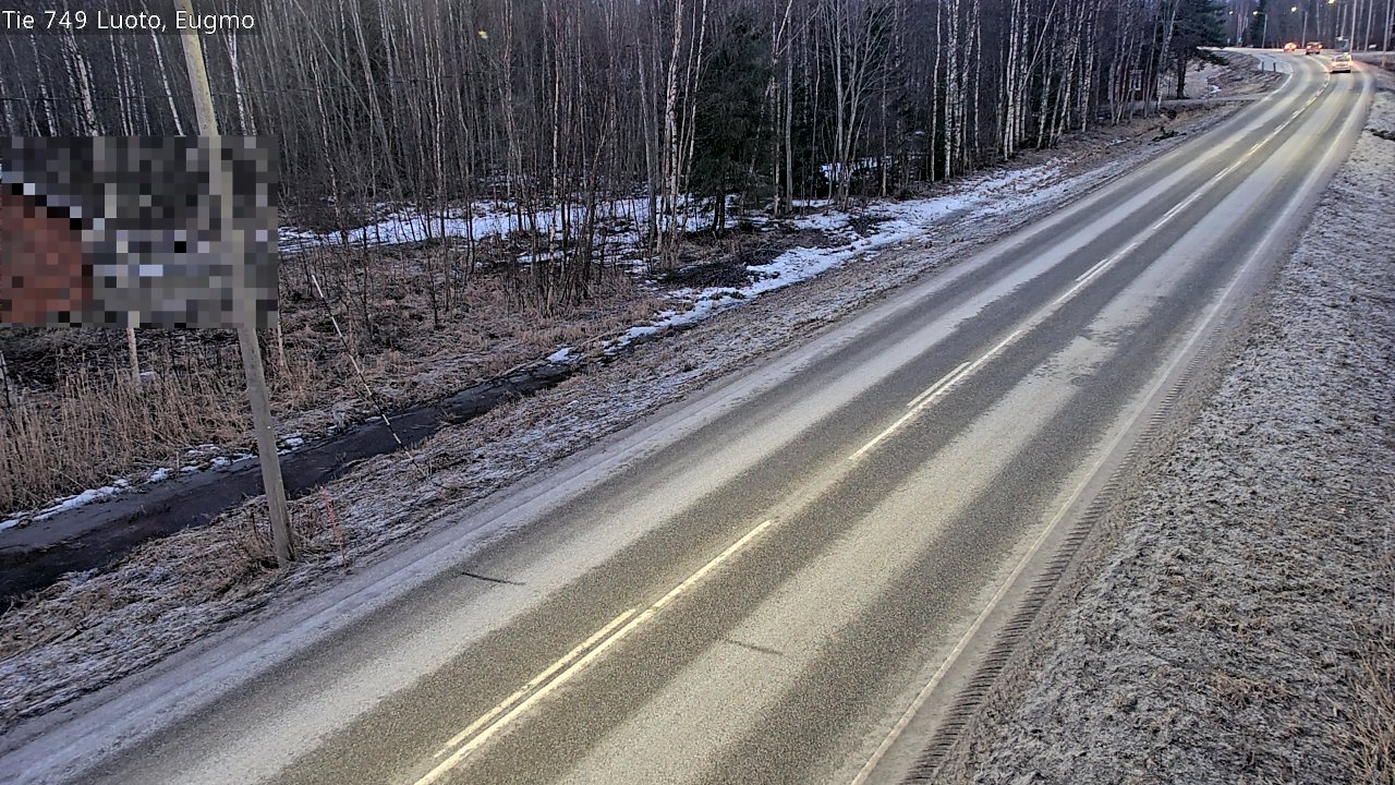 Kelikamerat Kuva Tie 749 Luoto, Eugmo, Luoto, Pohjanmaa