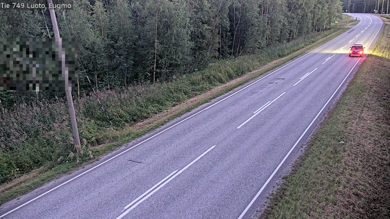 Kelikamerat Kuva Tie 749 Luoto, Eugmo, Luoto, Pohjanmaa