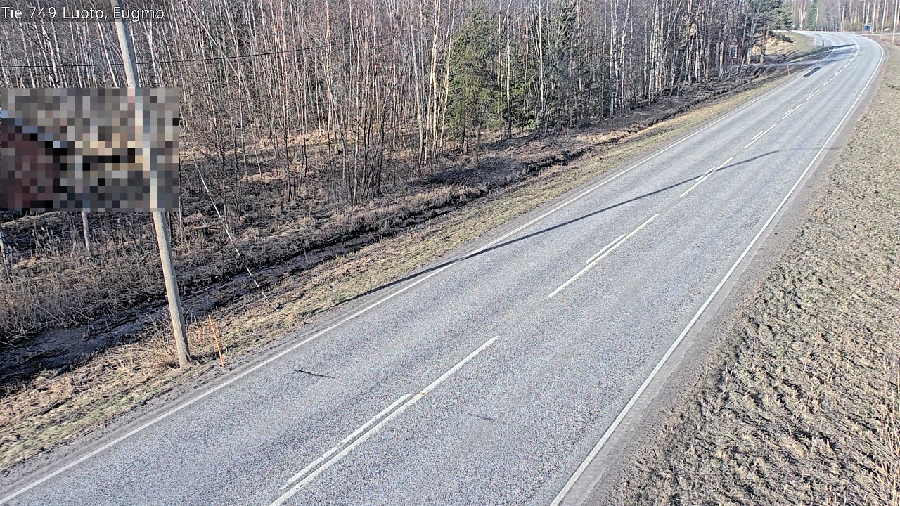 Kelikamerat Kuva Tie 749 Luoto, Eugmo, Luoto, Pohjanmaa