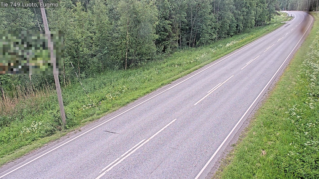 Kelikamerat Kuva Tie 749 Luoto, Eugmo, Luoto, Pohjanmaa