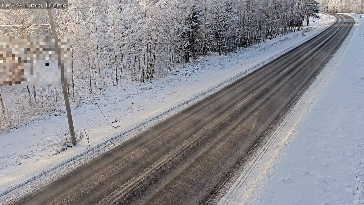 Weather Camera Image Road 749 Luoto, Eugmo, Luoto, Pohjanmaa